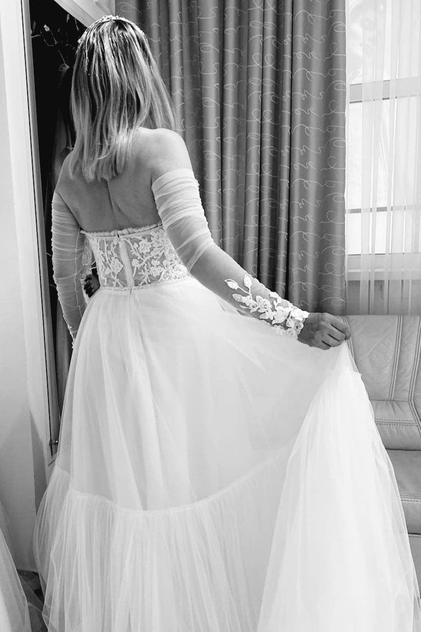 Detachable Wedding Sleeves