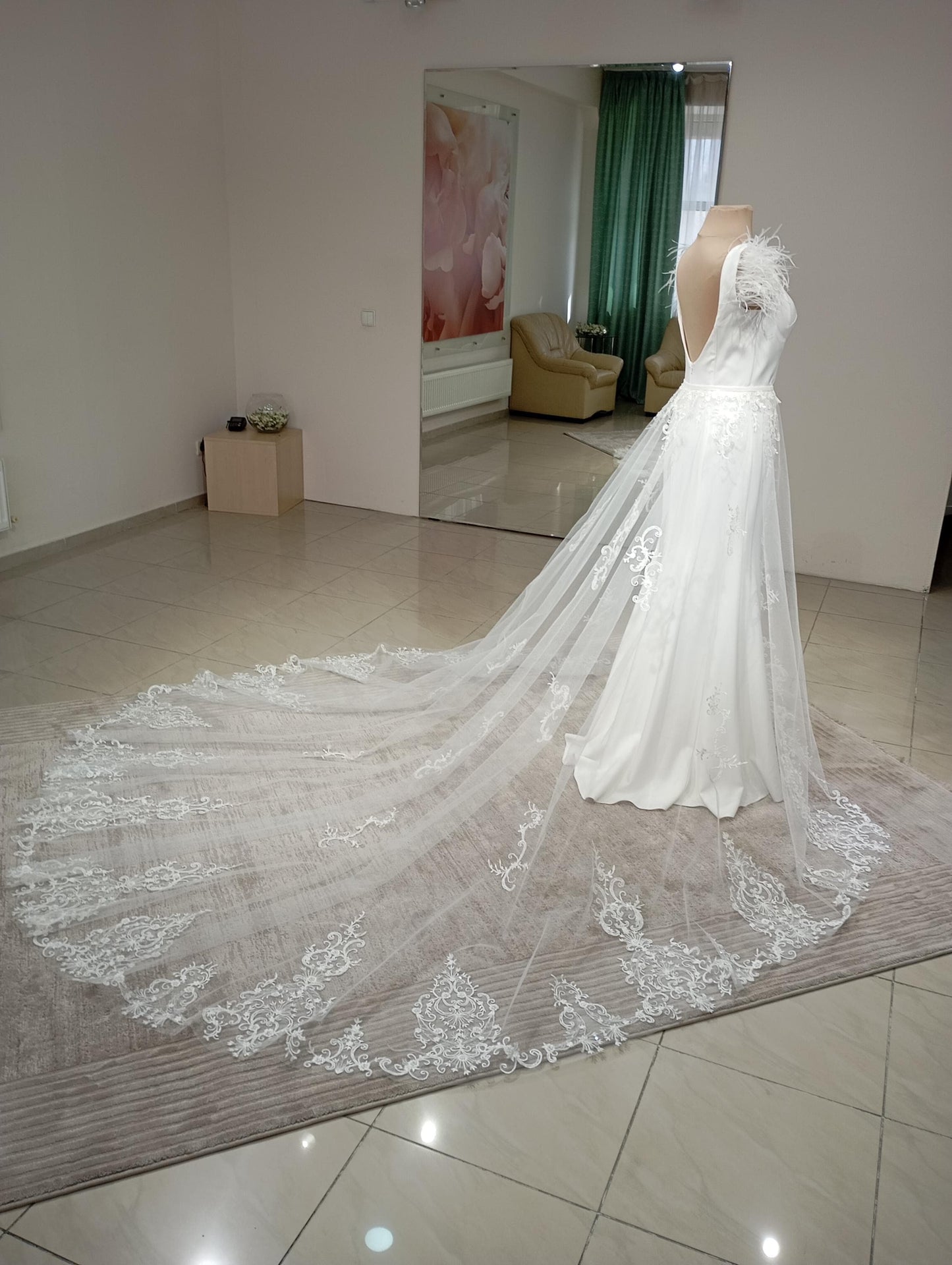 Wedding overskirt Bianca
