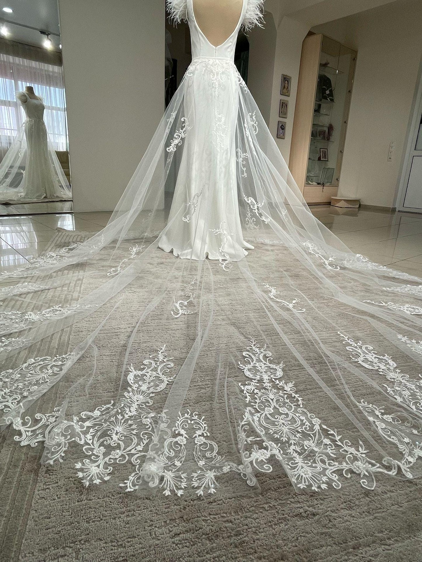 Wedding overskirt Bianca