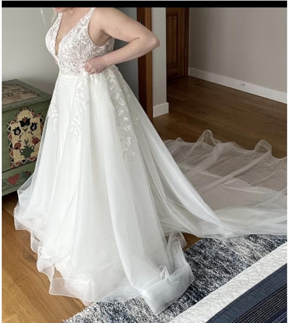 Wedding overskirt  Fiona