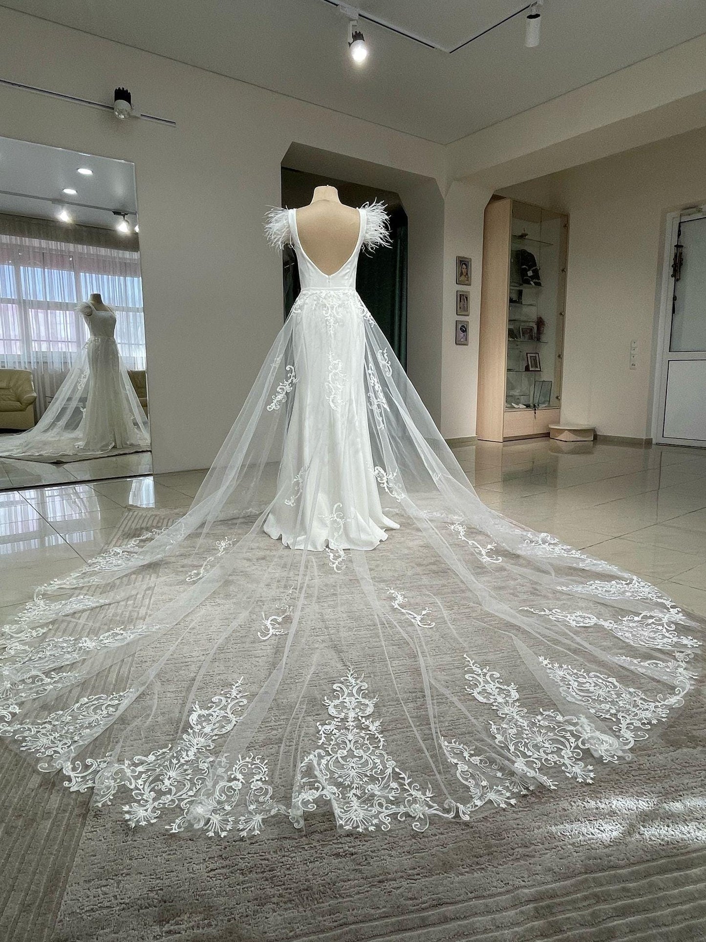 Wedding overskirt Bianca