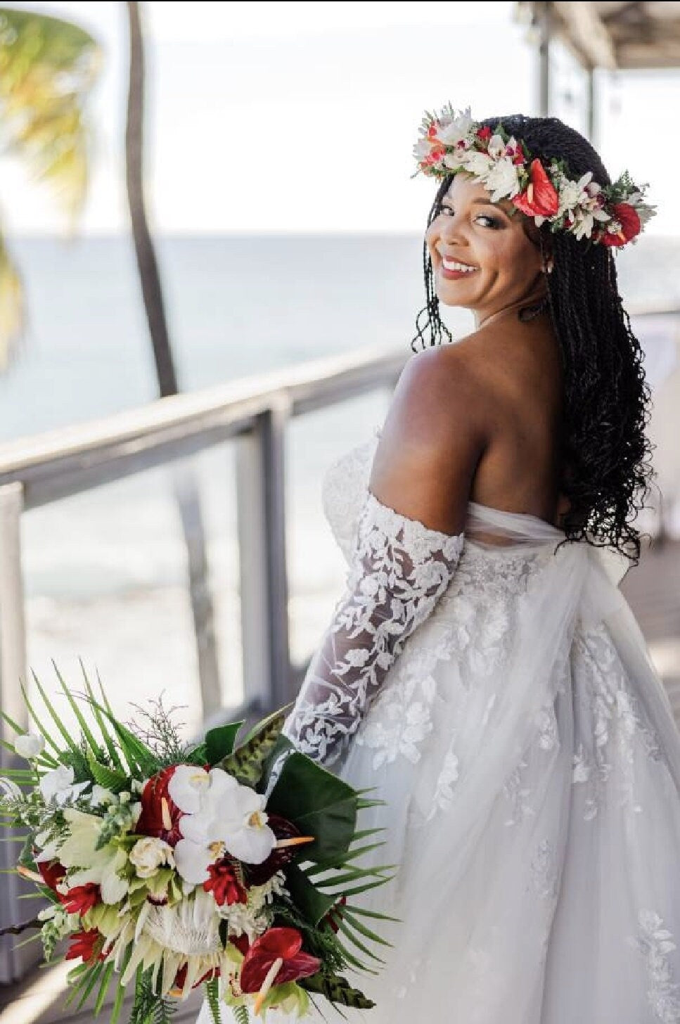 Detachable wedding sleeves
