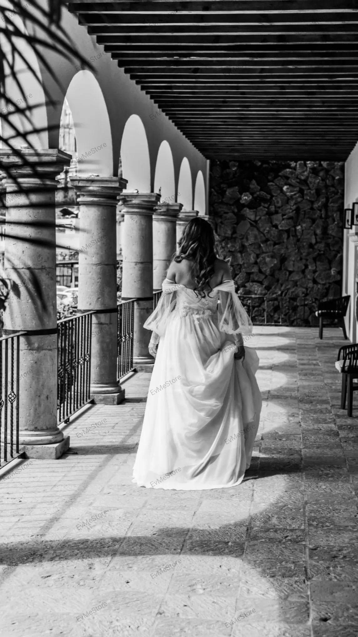 Set bridal sleeves & straps