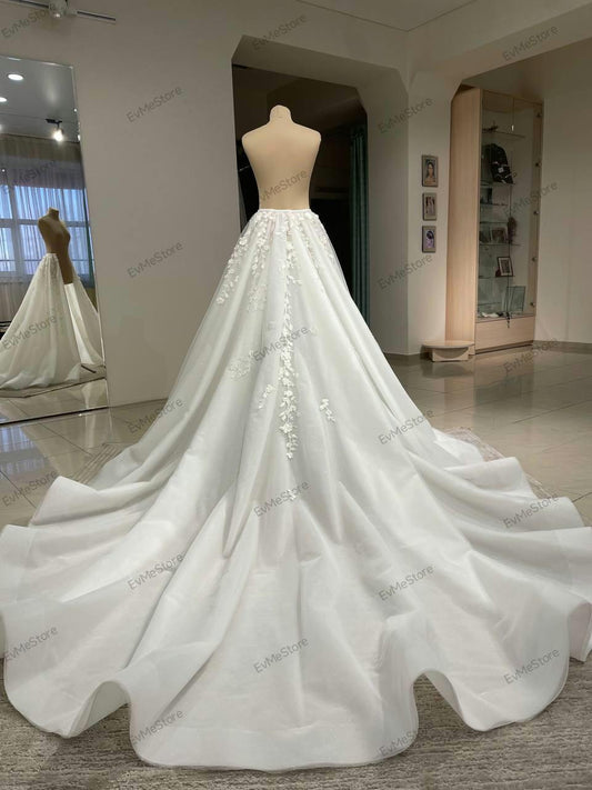 Detachable tulle overskirt  Hansa