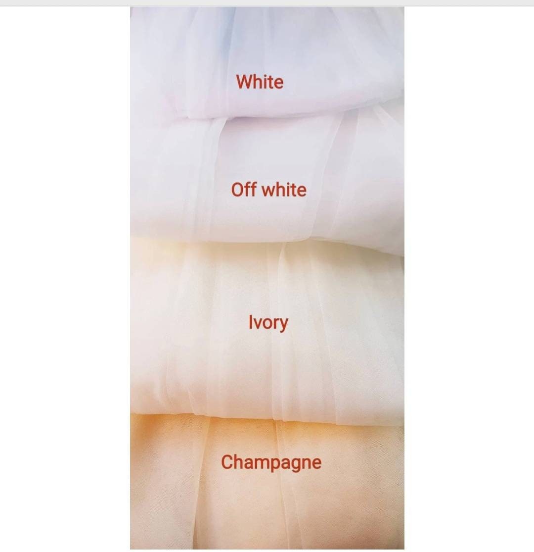 Elegant bridal  overskirt Doris