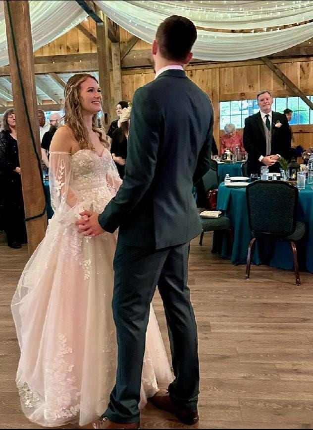 Bohemian wedding sleeves Daisy