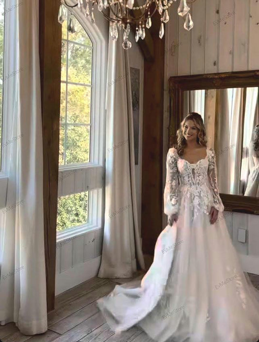 Detachable wedding sleeves and straps