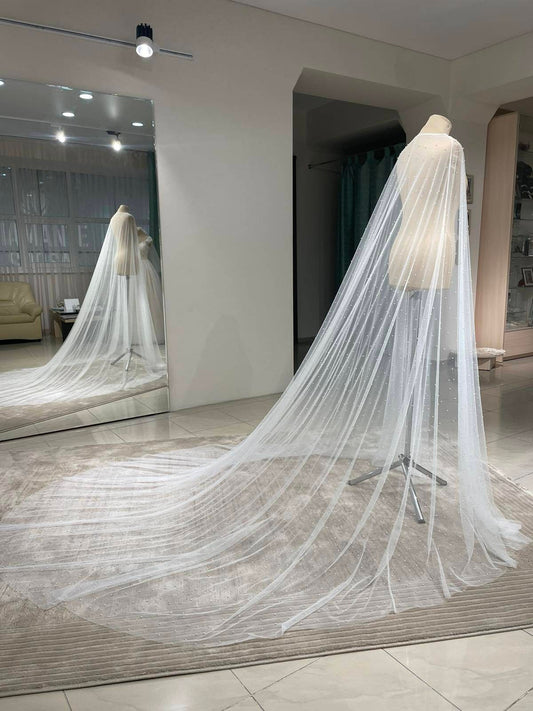 Wedding pearl cape Mikaela