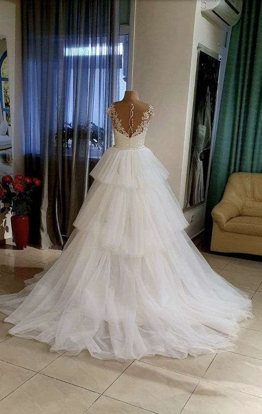 Ruffle overskirt Adriana